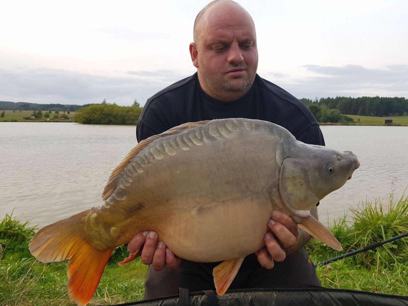 Jezero Vlkošov 9.9.2017 DYNAMITE BAITS HALIBUT BOILIE