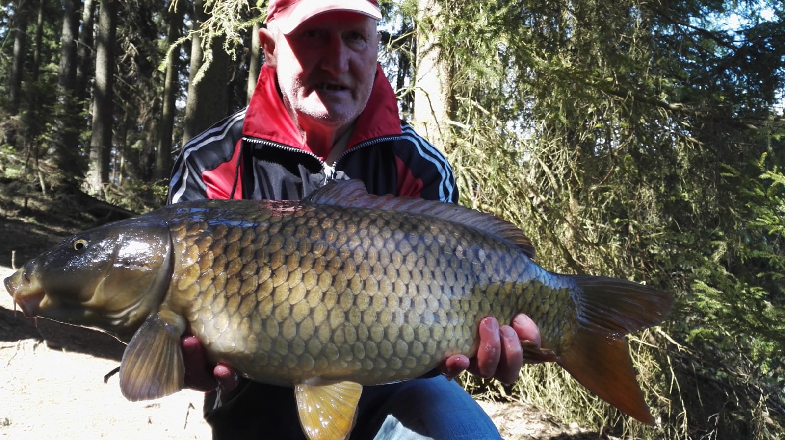 Rudovo šupík z revíru MO ČRS KV 29.4.2018