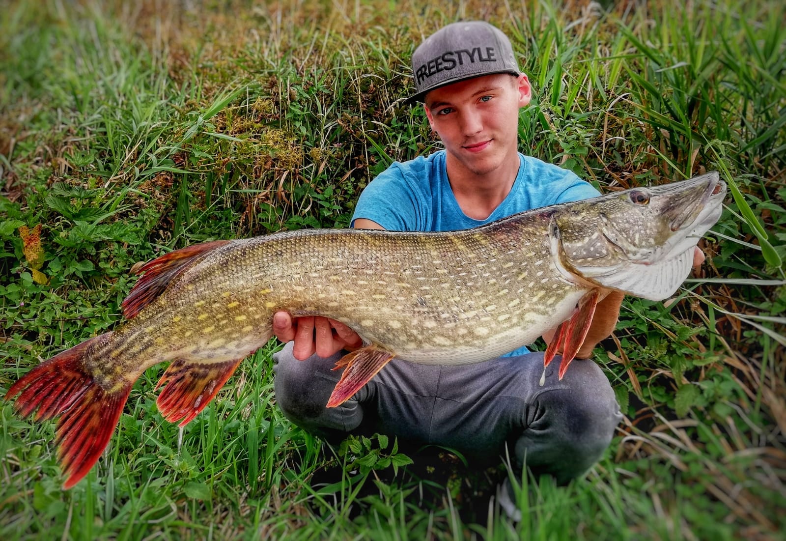 Vaškova štika z revíru 10.9.2018