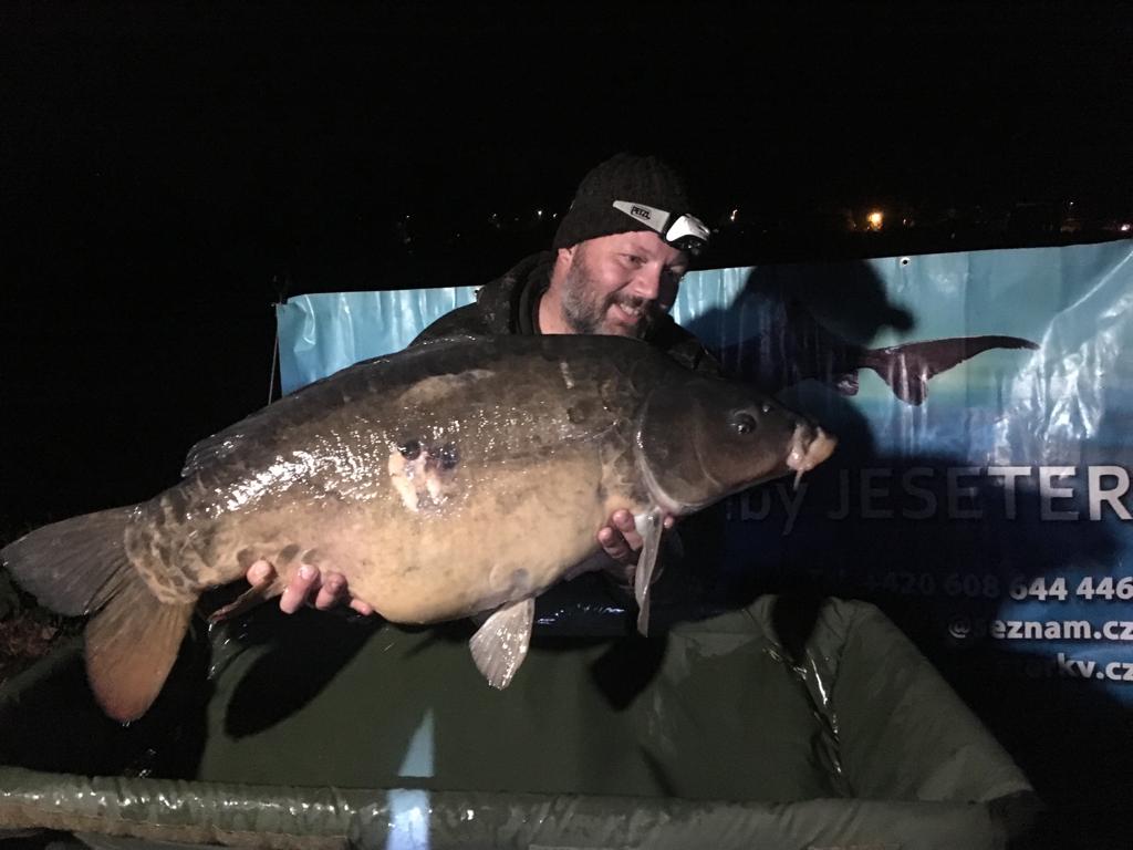 Lysáč z revíru 19,8kg ryba vrácena vodě