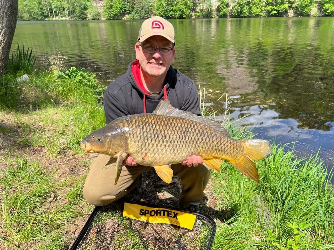 Krásný Kapr 73cm na Sportex feeder